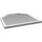 Ekena Millwork Octagonal Top Surface Mount PVC Gable Vent w/ 2"W x 2"P Brickmould Sill Frame, 38"W x 38"H GVPOT38X3803SF - alternate 3